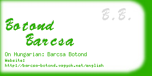 botond barcsa business card